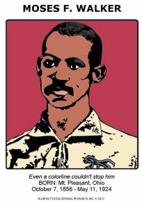 MOSES FLEETWOOD WALKER CARD 2017