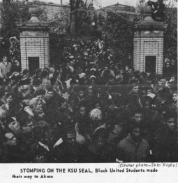 BUS WALKOUT PHOTO - STOMP THE SEAL